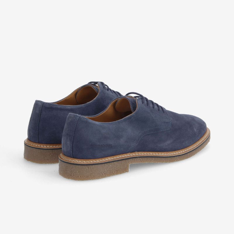 DUBLIN DERBY M - SUEDE - BLEU JEAN